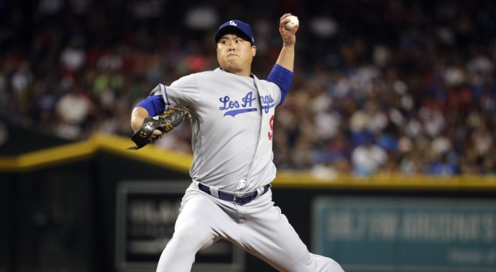 Dodgers' Ryu Hyun-jin collects 9th win in another scoreless start