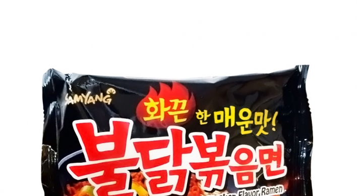Samyang’s bestselling spicy chicken ramen sales top W1tr