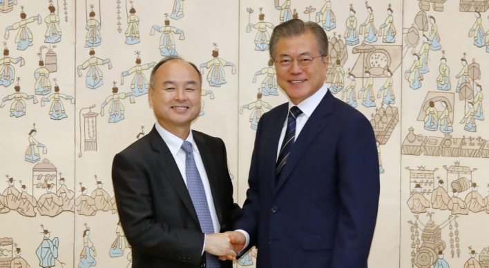 SoftBank chief highlights investment for Korea’s AI