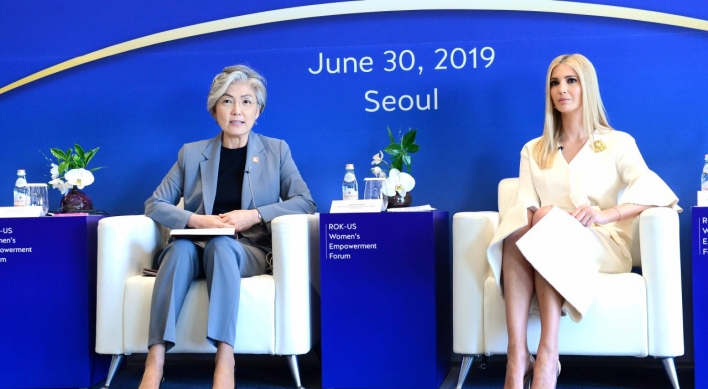 Ivanka Trump makes headlines by donning Korean designer’s dress