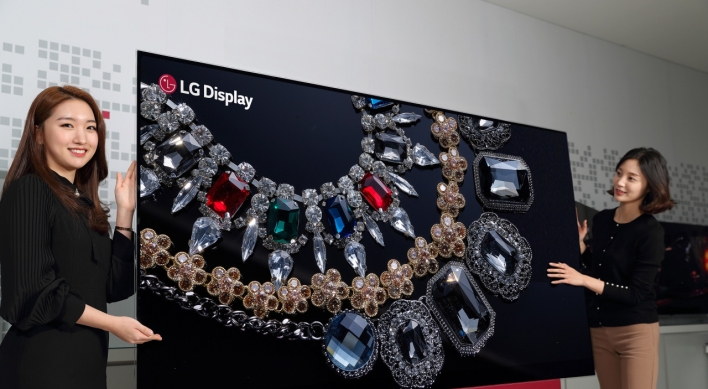 LG Display plans W3tr investment to push forward OLED TVs