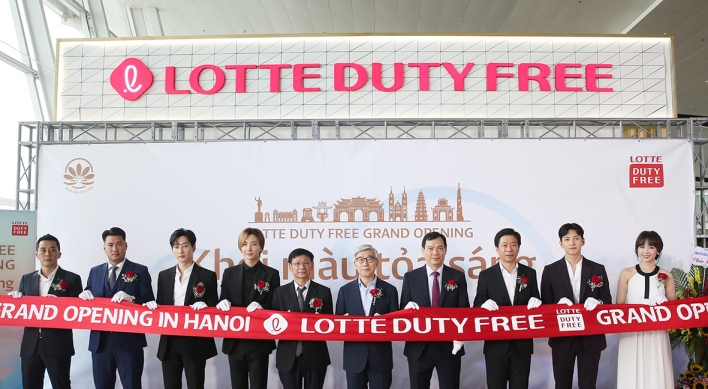 Lotte Duty Free opens third store in Vietnam