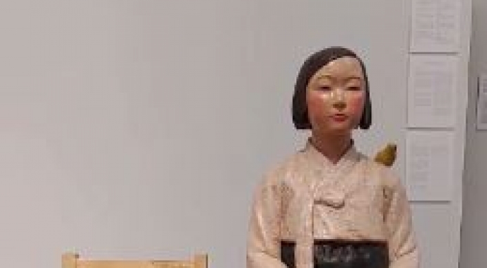 Japan orders removal of sex slave statue on display at arts festival
