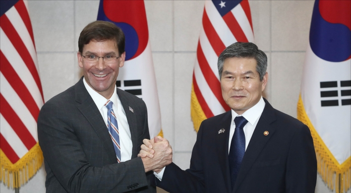 S. Korean, US defense chiefs vow to support diplomacy for NK denuclearization