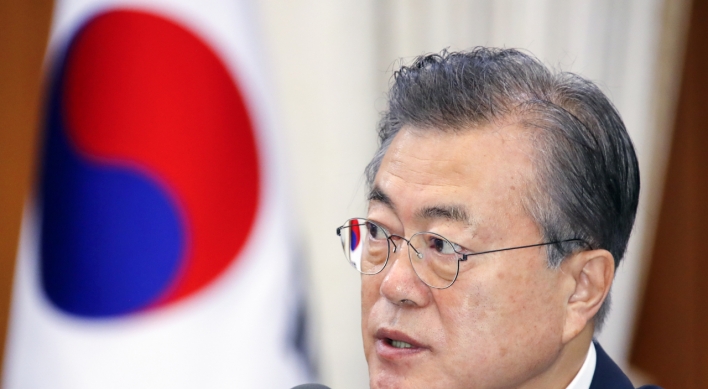 Moon urges measures against Japan's Dokdo claim, handling of radioactive water: source