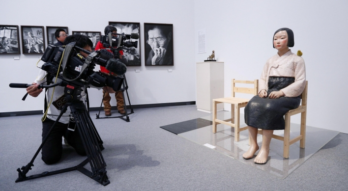 Statue of ‘comfort women’ pulled from Japan exhibit finds new home