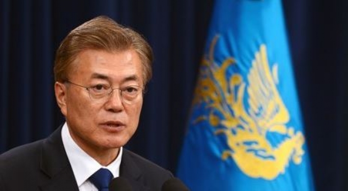 Moon declares support for int'l press freedom initiative