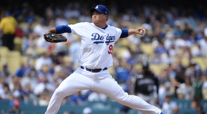 Dodgers' Ryu Hyun-jin clinches ERA title with 7 shutout innings in final reg. season start