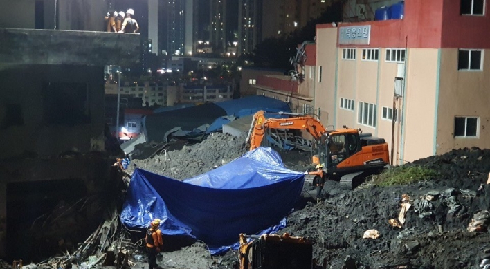 Body of landslide victim found in Busan