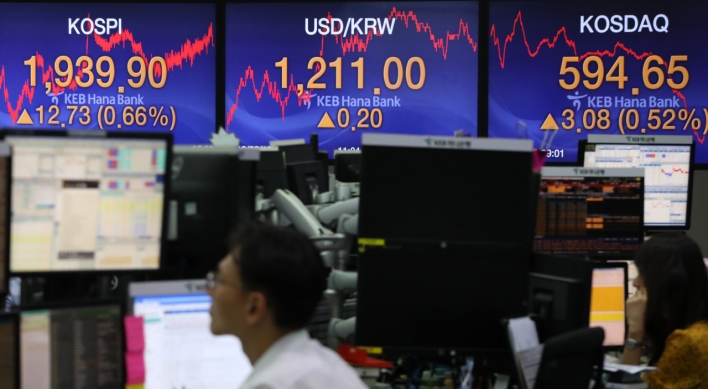S. Korean shares open lower on US-China trade woes