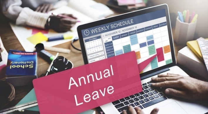 73% of Korean workers say they have leftover leave
