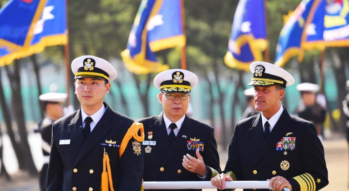 S. Korean JCS chairman, US Pacific Fleet commander vow cooperation for peace efforts