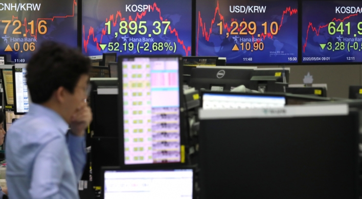 Seoul stocks snap 3-day winning streak on renewed US-China tensions