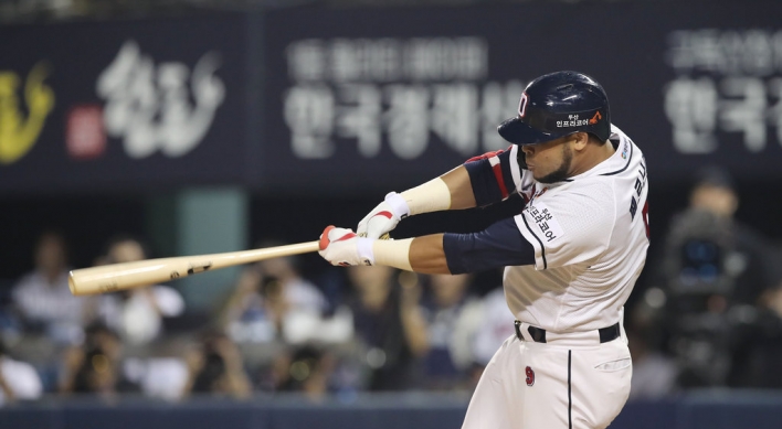 Cuban hitting machine humming along in KBO