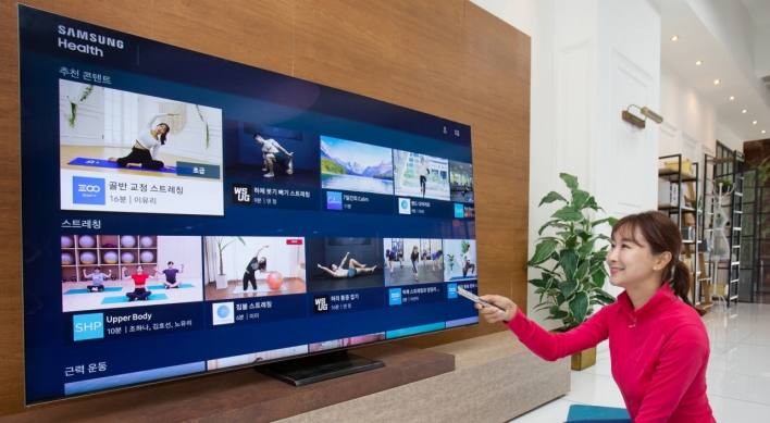 Samsung’s health app slips into TVs in Korea, US, UK