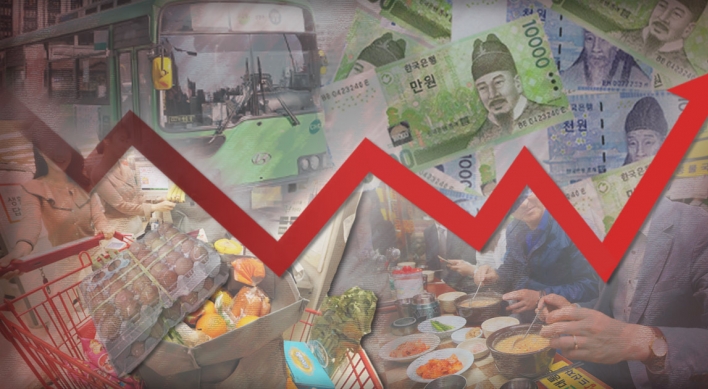 Korea's inflation dips 0.3% in May, first fall in 8 months