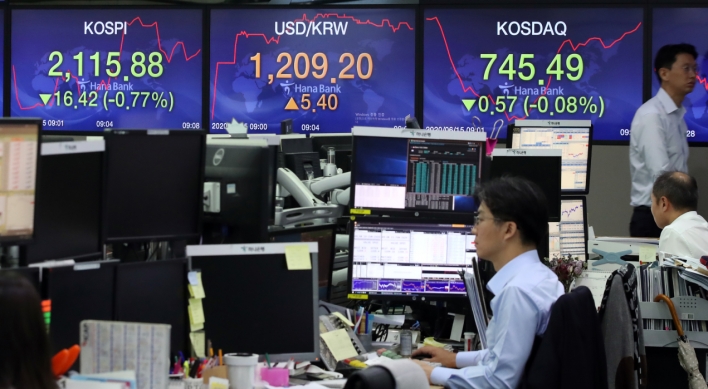 Seoul stocks open lower on coronavirus resurgence fears
