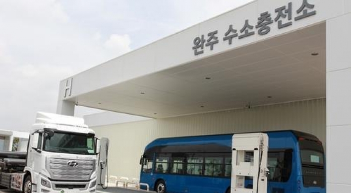 Hyundai Motor to supply hydrogen buses to defense ministry