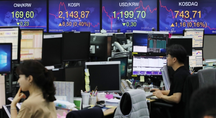 Seoul stocks open tad higher on US jobs data