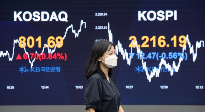 Seoul stocks down for 2nd day on weak data, US-China tensions