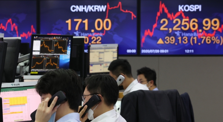 S. Korean stocks rally on stimulus hopes, foreign buying at 7-year high