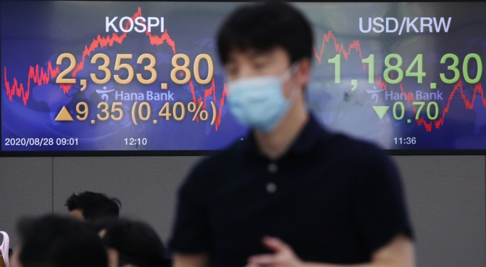 Seoul stocks finish higher on US Fed's dovish signal