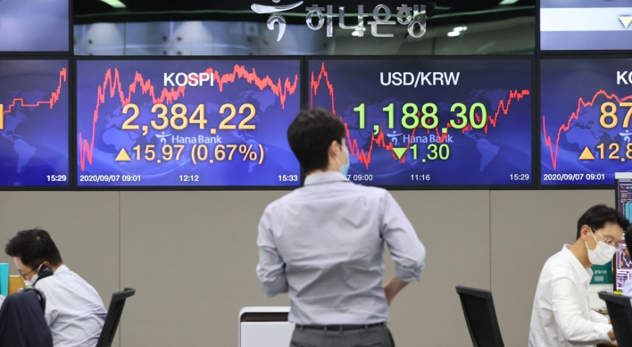 Seoul stocks rebound on Samsung, bio gains