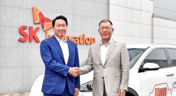 Hyundai Motor, SK Innovation to partner on EV battery ecosystem
