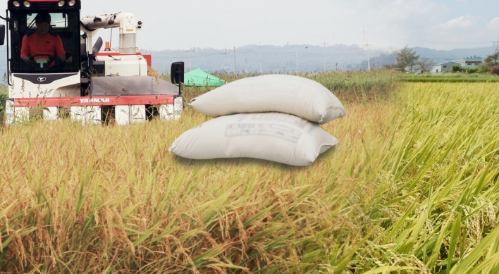 S. Korea's rice output forecast to dip 3% in 2020