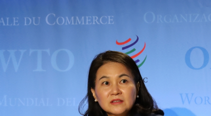 Seoul's top trade official to visit Europe to drum up support her WTO chief race