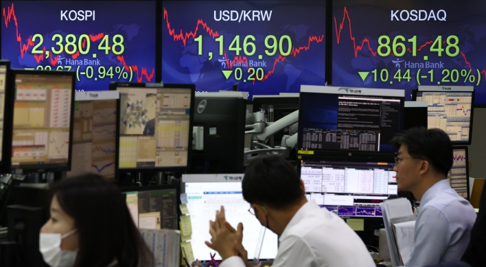 Foreigners extend net sale of S. Korean securities funds for 2nd month in Sept.
