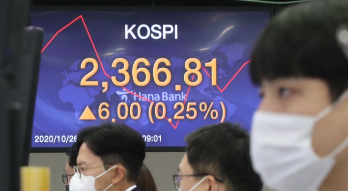 Seoul stocks open higher on US stimulus hopes