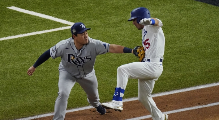 Rays, Choi Ji-man bow out vs. Dodgers in World Series