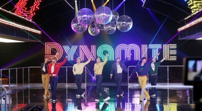 BTS' 'Dynamite' hits top 10 of Billboard's Pop Songs radio chart