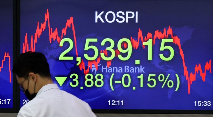 Seoul stocks down as investors lock in gains