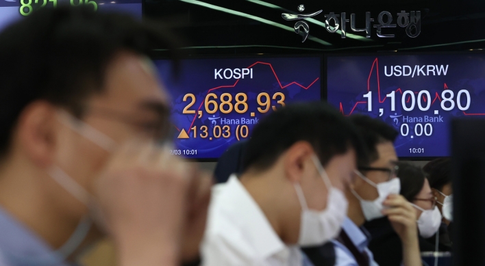 Seoul stocks open nearly flat on valuation pressure