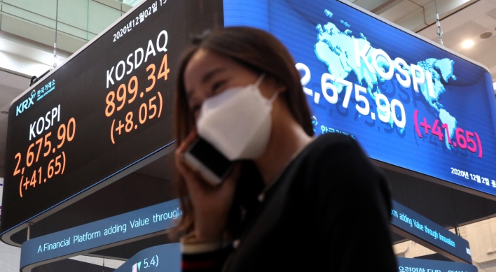 UK becomes biggest net buyer in S. Korean stock market in Nov.