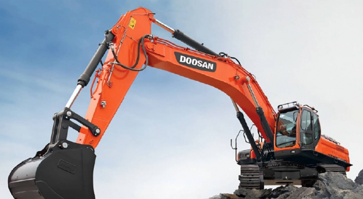 Doosan Infracore's excavator sales in China on roll this year