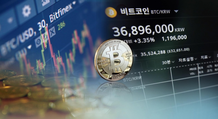 Bitcoin tops W40m in S. Korea for 1st time