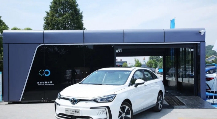 SK Innovation invests in China's EV battery swap station operator