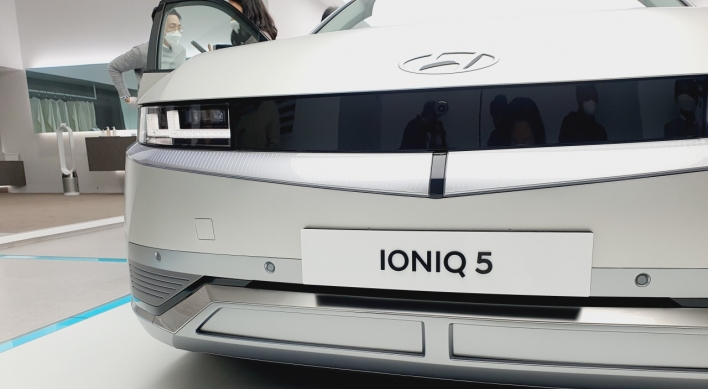 Ioniq 5 bedazzles with futuristic silhouette, expanded interior space
