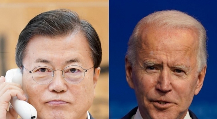Cheong Wa Dae seeks Moon-Biden summit in April: sources