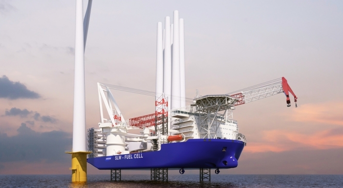 Samsung Heavy wins certificates for wind turbine installation vessel