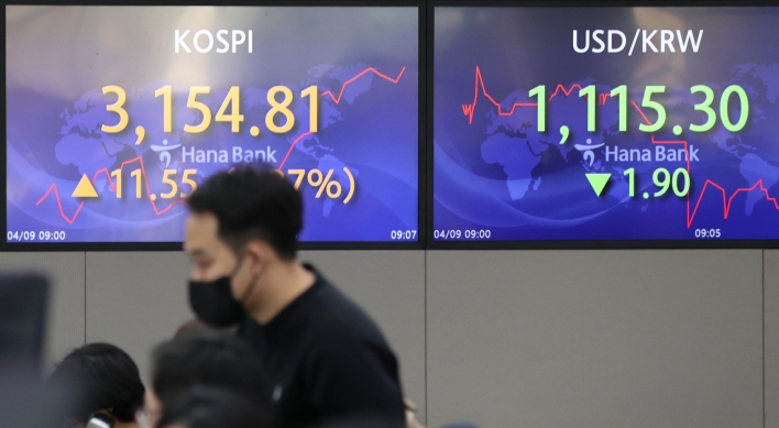 Seoul stocks open tad higher on hopes for global economic recovery