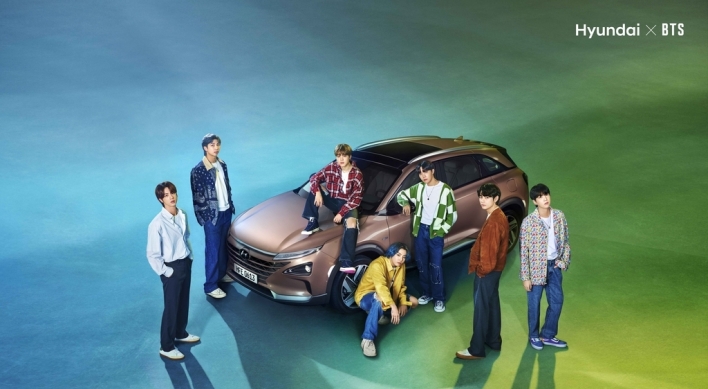 Hyundai Motor, BTS collaborate for Earth Day campaign