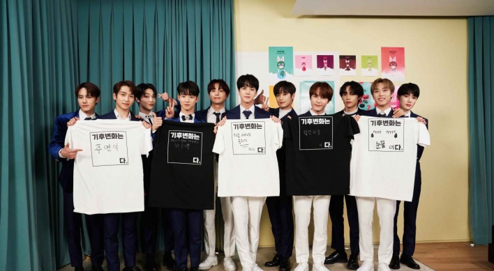 K-pop stars launch Kstars4Climate campaign to save Earth