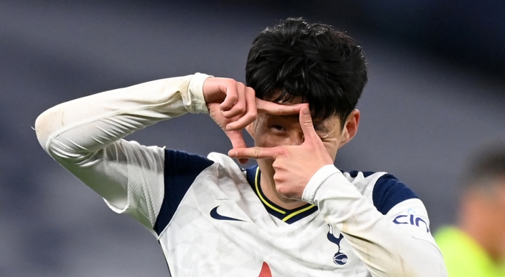 Tottenham's Son Heung-min ties career high with 21st goal of season