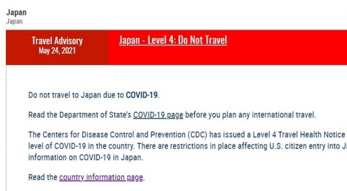 [Newsmaker] US raises travel advisory on Japan to highest Level 4: Do Not Travel