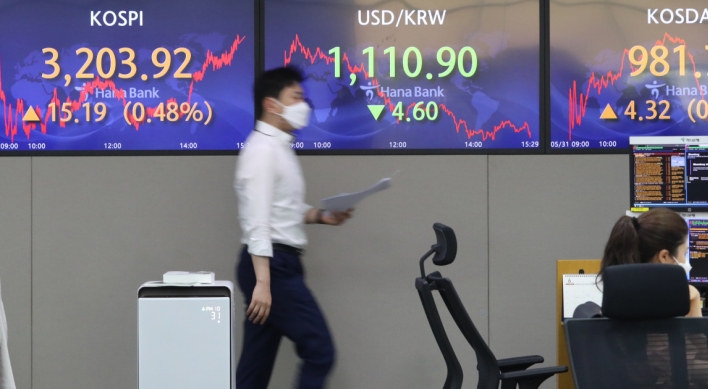 Seoul stocks gain for 2nd day on eased tapering jitters
