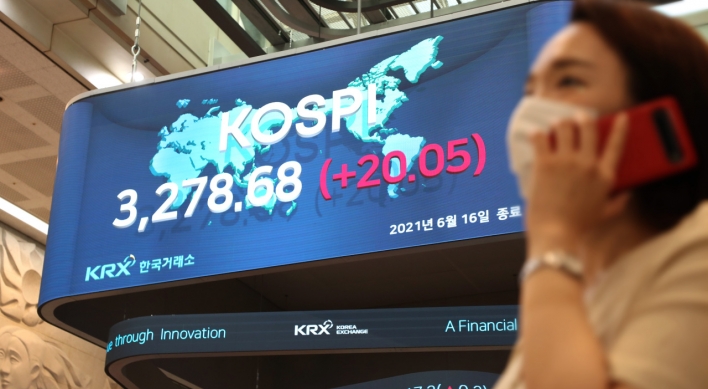 Kospi hits new high in 5 months ahead of FOMC decision